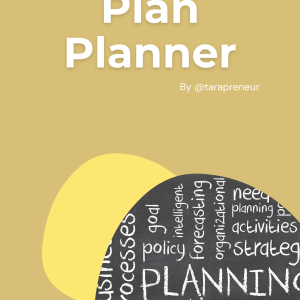 Business Plan Booklet – Printable